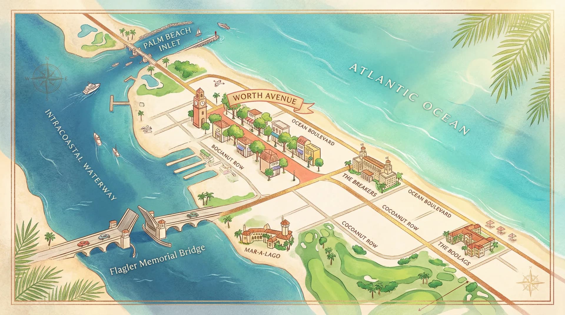 Palm Beach County waterfront