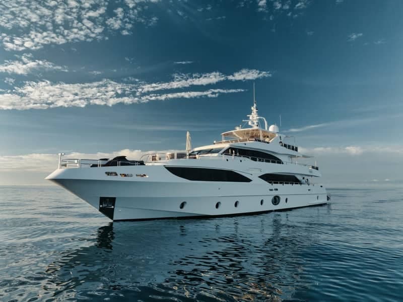 Professional yacht photographer Steve Momot at work on the water