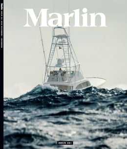 Marlin Magazine cover featuring AH360 yacht photography