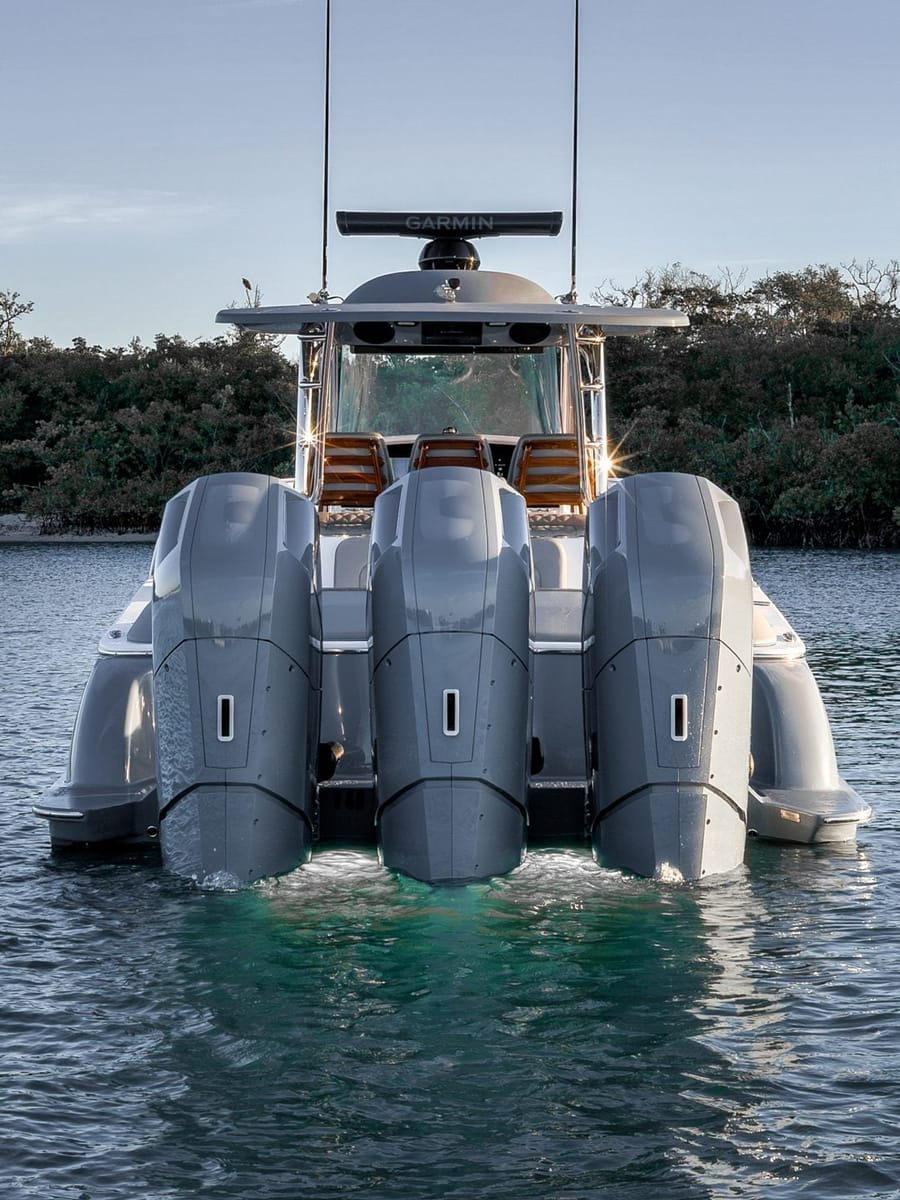 Sportfishing boat photography near Haulover Inlet in Miami, Florida