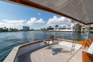 Merritt Sport Fishing Boat Stern View