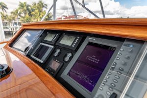 Merritt Sport Fishing Boat Helm Electronics
