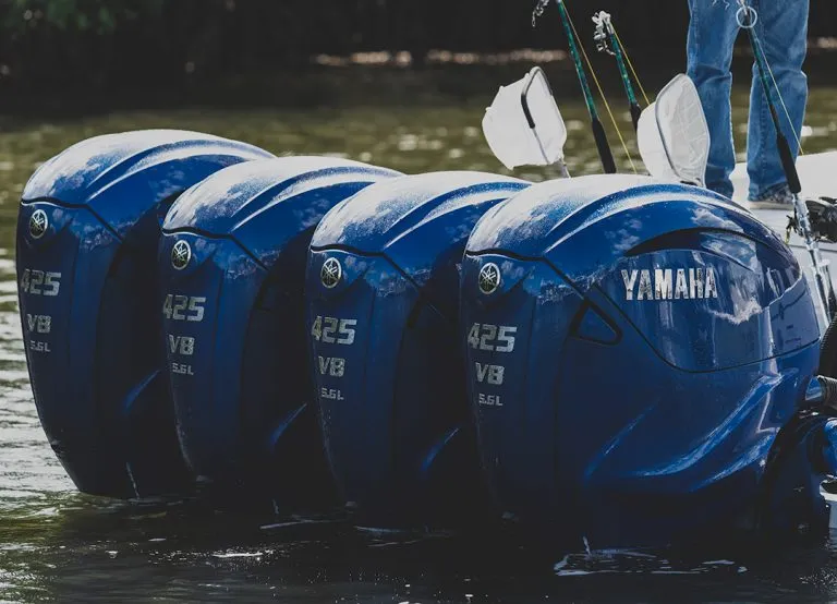 Quad Yamaha Outboards FFMD Fishing Team