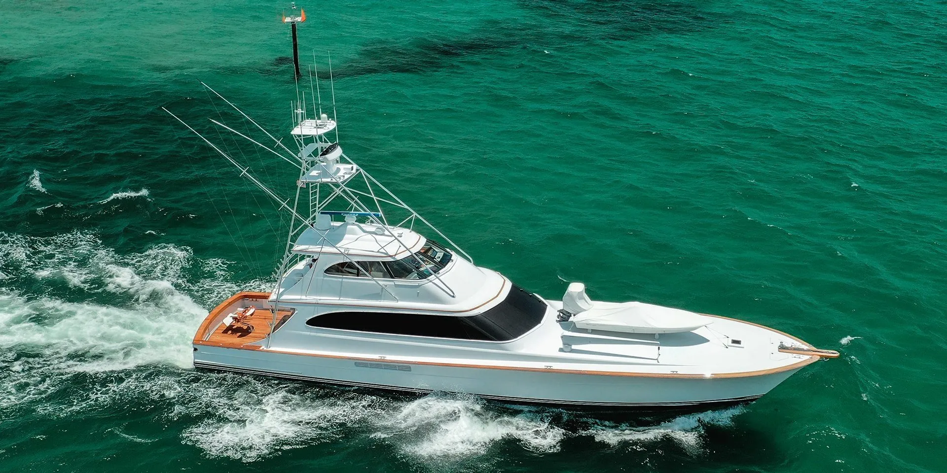 Merritt 86 Enclosed Fly Bridge Sport Fishing Boat