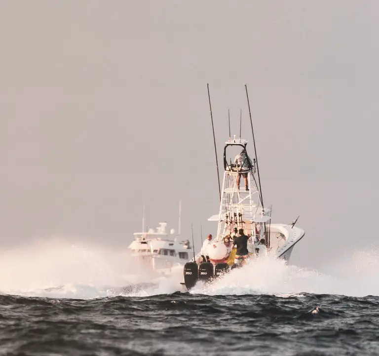 Seavee Named Native Son during the saltwater shootout Bimini Start