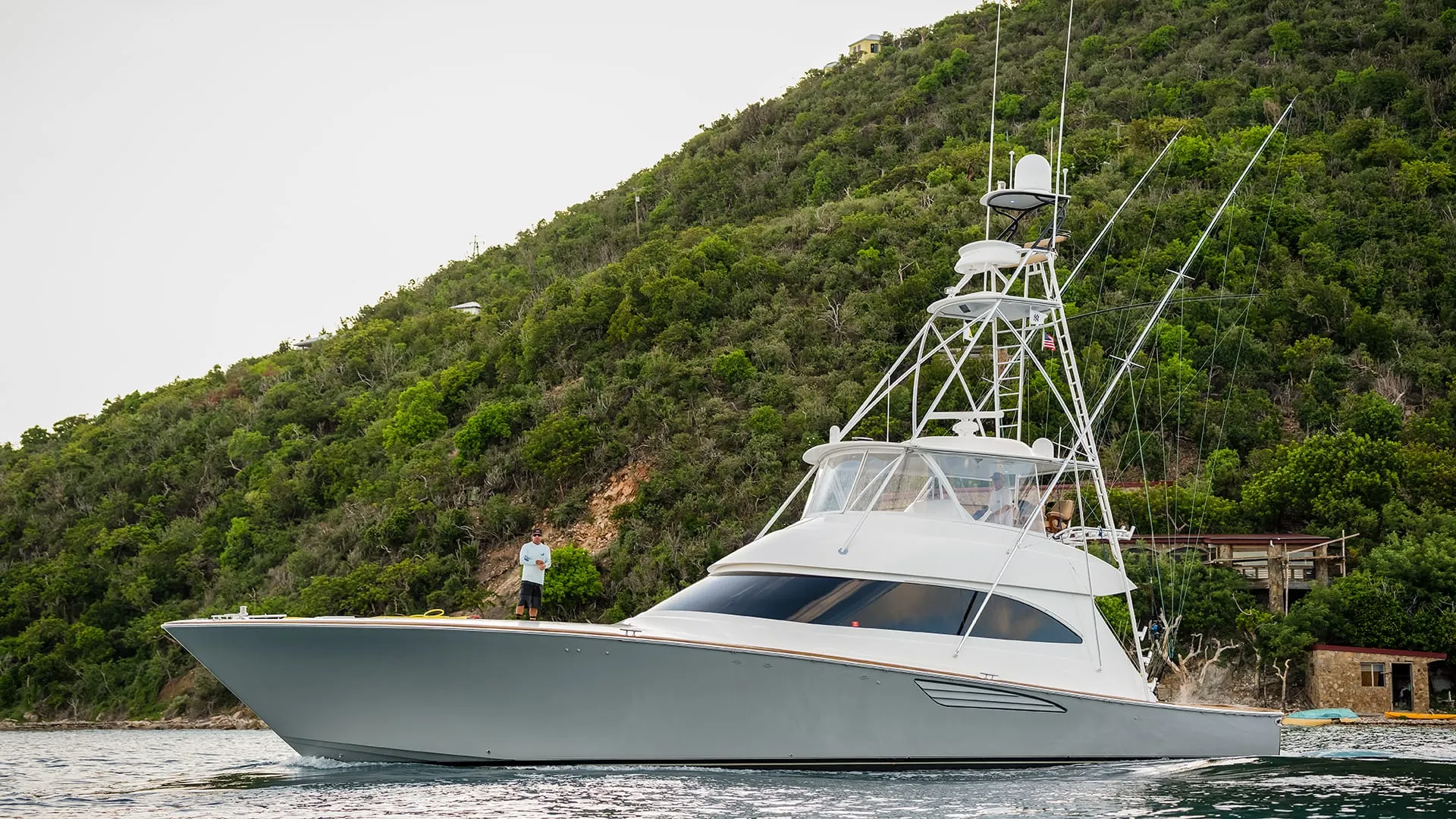 Viking Sportfishing Yacht Gray