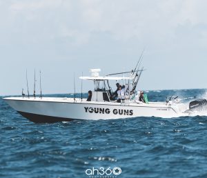 Young Guns Fishing Team In Contender Fishing Boat