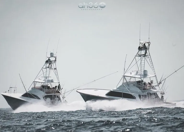 Sport Fishing Yachts In Fishing Tournament
