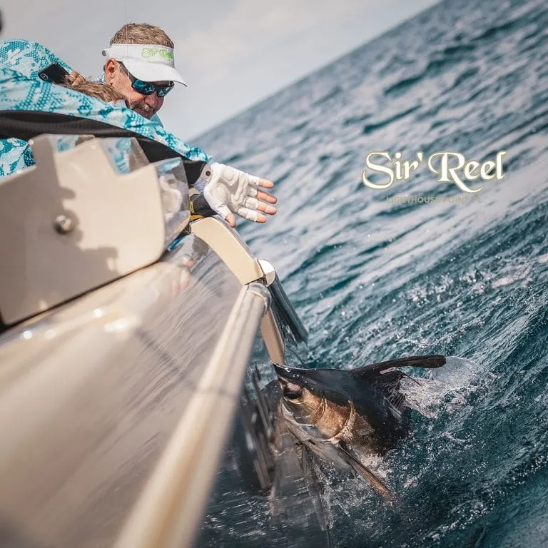 Fishermen with Pelagic Gear Catching Marlin