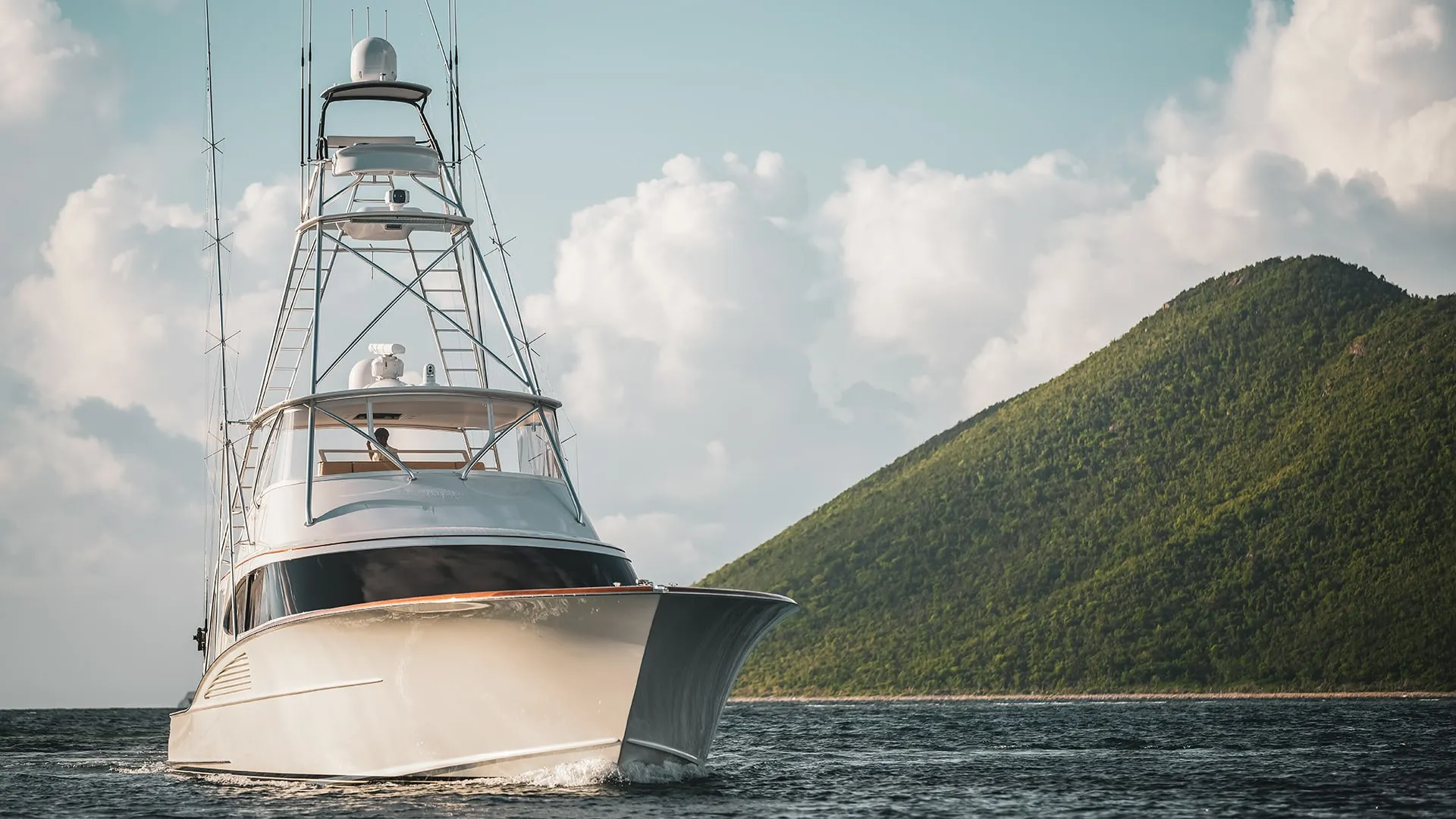 Sportfishing Yacht In The Virgin Islands