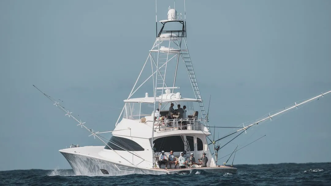 Michael Jordan In The White Marlin Open