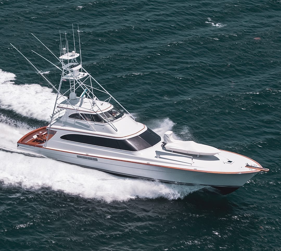 Merritt Boat Works Yacht Picture From a Drone